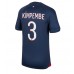Günstige Paris Saint-Germain Presnel Kimpembe #3 Heim Fussballtrikot 2023-24 Kurzarm